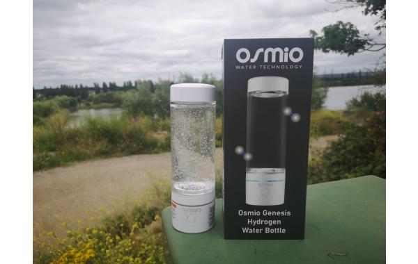Osmio's new Hydrogen Water Bottle, the Genesis, can make over 3.0mg/l of h2 in 10 minutes!