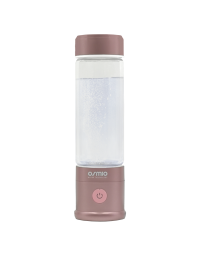 Osmio Duo Hydrogen Water Bottle 400ml In Ash Rose