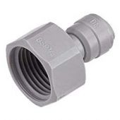DMfit 3/8" BSPP Female to 3/8" Push Fit Adaptor