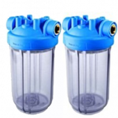 Osmio 4.5 x 10 Inch Dual Clear Housing 