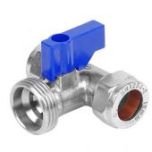 Compression Tee - 15mm with 3/4" Male BSP Tap