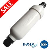 Osmio Premium Caravan Inline Water Filter 12mm Push Fittings