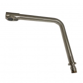 Spout With Wide Stem For Osmio Fabia 304 Stainless Steel 3-Way (Tri-flow) Kitchen Tap
