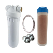 Osmio 2.5 x 10 Inch Single Stage DI Resin Filter Kit
