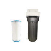 Osmio Whole House Sediment Water Filter System 4.5" x 10" Pleated 5 Micron