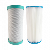 Replacement Filters Pack for Osmio Pro 4.5 x 10 Inch Dual Whole House System