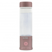 Osmio Duo Hydrogen Water Bottle 400ml In Ash Rose