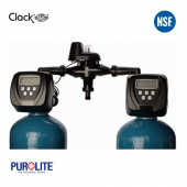 Purolite 100L Duplex Water Softener 14 x 65 Inch 67 LPM
