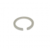 Osmio Vitalia Chrome Outlet Holding Ring  (white plastic)