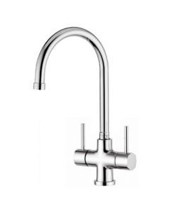 Osmio Chiara Chrome 3-Way (Tri-flow) Kitchen Tap