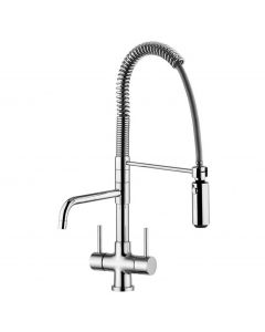 Osmio Azzurra 3-Way (Tri-flow) Kitchen Tap Spray Hose