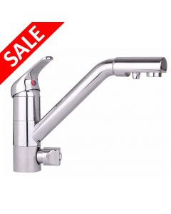 Cosmo Long Reach 3 Way Triflow Kitchen Tap