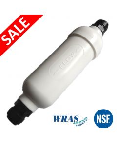 Osmio Premium Caravan Inline Water Filter 12mm Push Fittings