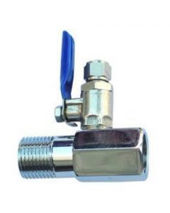 1/2" Feed In Valve for 1/4" or 3/8" Tubing 