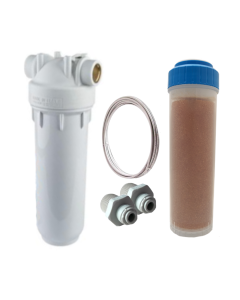 Osmio 2.5 x 10 Inch Single Stage DI Resin Filter Kit