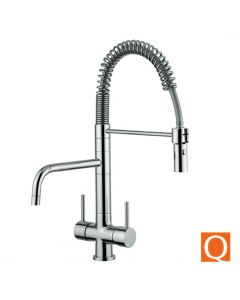 Osmio Azzurra Breve 3-Way (Tri-flow) Kitchen Tap Spray Hose
