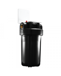 Osmio 4.5 x 10 Inch Full Flow Black Line Housing 1" Brass BSP 