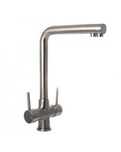 Osmio Mariella Brushed 3-Way (Tri-flow) Kitchen Tap