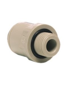 3/8" Push Fitting to 1/4" Male Thread