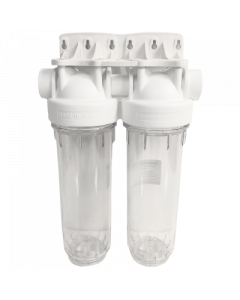 Osmio Transparent 2.5 x 10" Double Housing