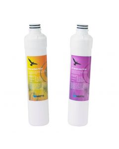 Replacement Filter Cartridges Pack for the Watts KWIK Change Dual Water Filter System